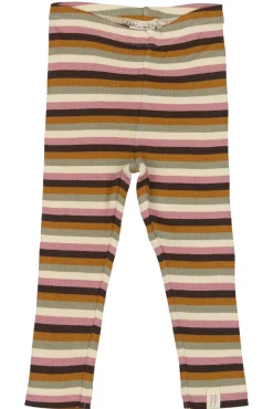 Legging Striber - Nostalgic Rose Multi Stripe Leggings