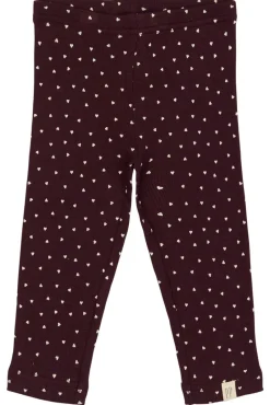 Sale Leggings - Dark Grape/White Leggings