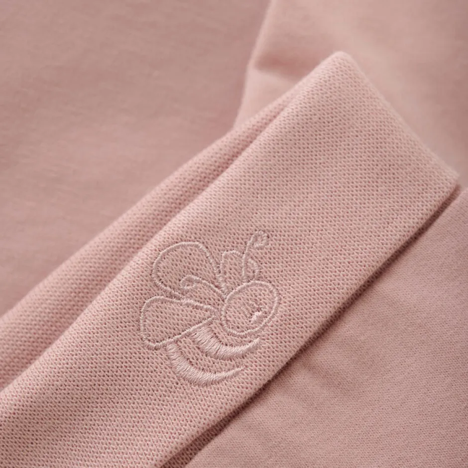 Online Leggings m. fødder - SOLID - Pale Mauve Præmatur Tøj|Bukser