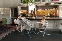 Best Lemo højstol 3in1 sæt - all white Børn Højstole Med Tilbehør