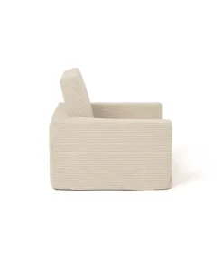 Sale Lænestol foldbar råhvid Børn Børneborde & Stole