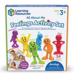 Sale Lær om følelser og kropssprog -figurer Aktivitetslegetøj