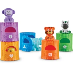 Online Lær om tal og farver - junglens dyr Aktivitetslegetøj