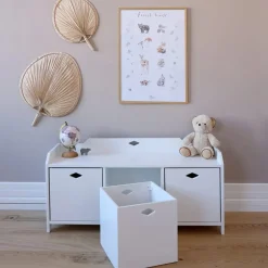 New Luca Opbevaringsmøbel - hvid - FSC® Børn Reoler