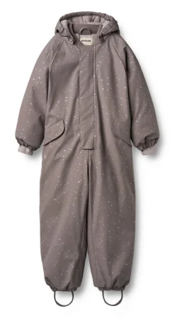 Best Ludo Gummi Flyverdragt - Purple stone stars Flyverdragter