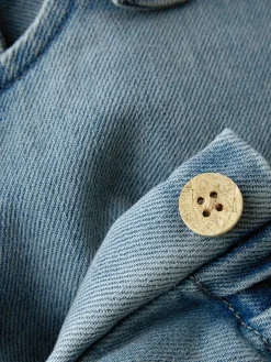 Hot Lulia Denim Overall - Medium blue denim Smækbukser & Buksedragter