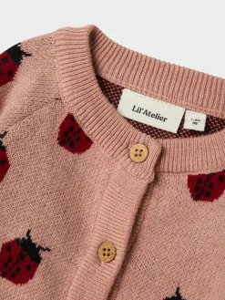 Best Lulio Cardigan - Misty rose Cardigans, Veste & Trøjer