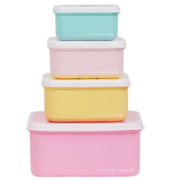 Best Lunch & snack box sæt - forest friends Madkasser & Drikkedunke