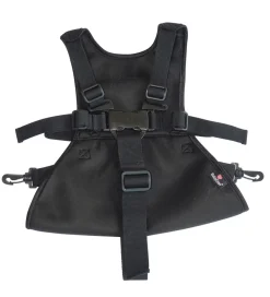 New Lux selen, sort åndbar Barnevognsseler