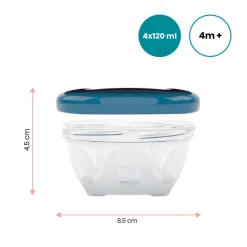 Online Madbøtter - 120ml Madopbevaring