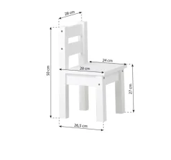 Discount Mads Børnestol - dove grey Børn Børneborde & Stole