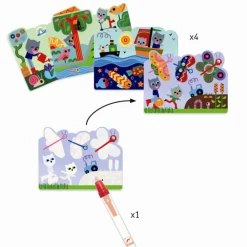 Online Magisk farvelægning, Gemt i haven Kreasæt