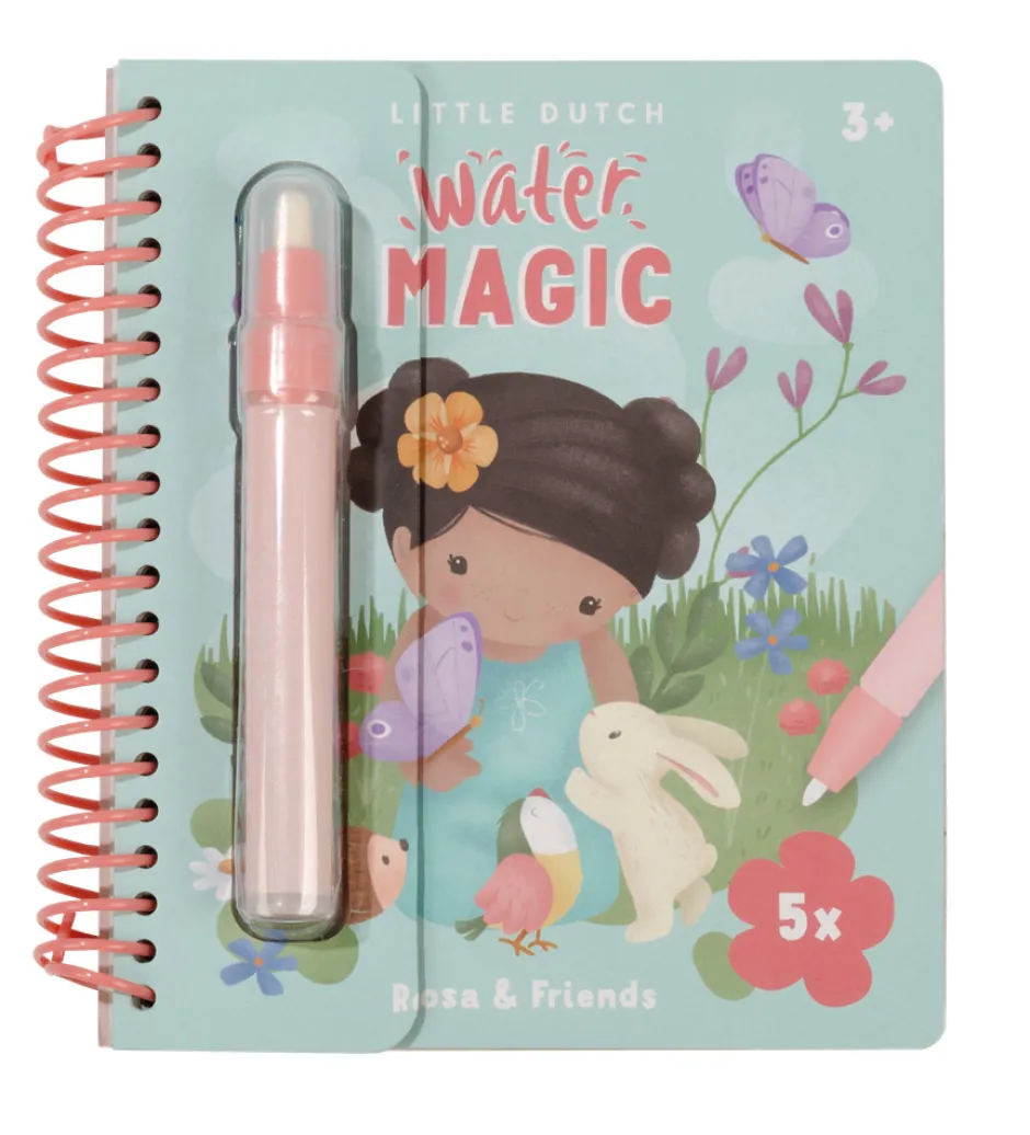 Discount Magisk vandmalebog - Rosa & Friends Aktivitets- & Malebøger