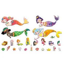 New Magnetisk rejsesæt - Havfrue Magnetlegesæt