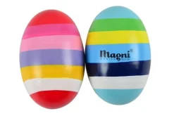 Clearance - Rasleæg m. striber, assorteret Musiklegetøj