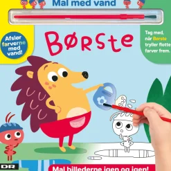 Outlet Mal med vand - Minisjang - Mal med vand – Børste Aktivitets- & Malebøger