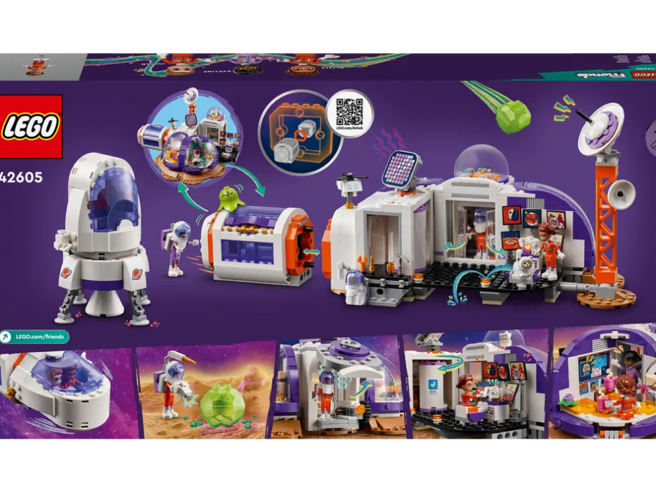 Discount Mars-rumbase og raket 42605 Friends Lego