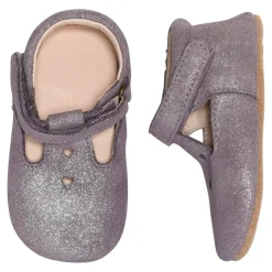 Clearance Mary Jane læder slippers - 2501 Hjemmesko