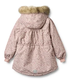 Best Mathilde Jakke - Rose dust flowers Vinterjakker & Bukser