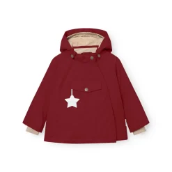 Best Matwang Fleeceforet Vinterjakke - Red merlot Vinterjakker & Bukser