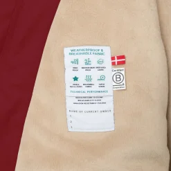 Best Matwang Fleeceforet Vinterjakke - Red merlot Vinterjakker & Bukser