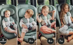 Clearance Max-Safe Pro - space black Autostole 61-105 Cm (3 Mdr.-4 År)