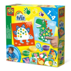 Discount Min første - Fingermaling dinosaurer Kreasæt