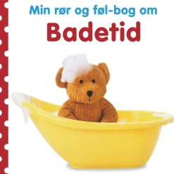 Discount Min rør og føl-bog om badetid Røre- & Følebøger