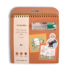 Min yndlings vandmalebog - I skoven Aktivitets- & Malebøger