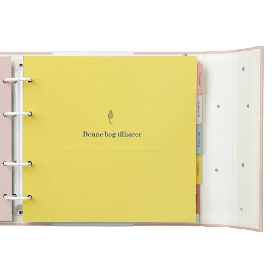 Discount Mine første år - Minder Og Gemmer - rosa Barnets Bog