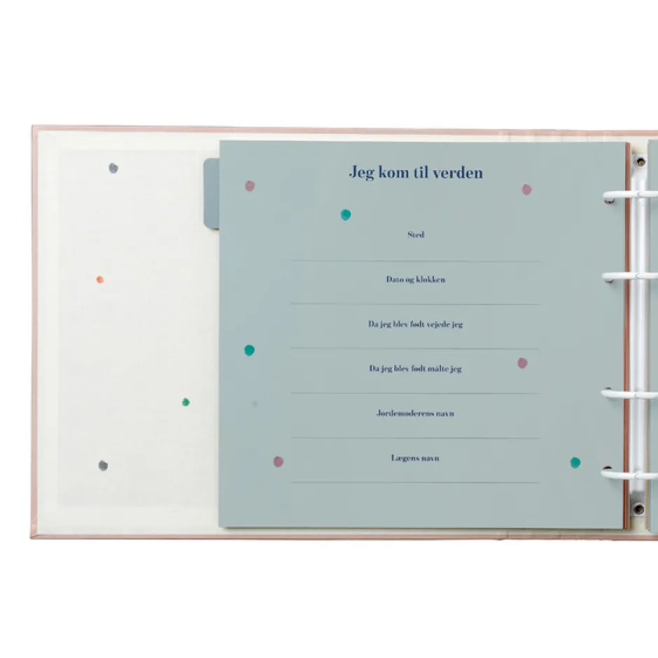 Discount Mine første år - Minder Og Gemmer - rosa Barnets Bog