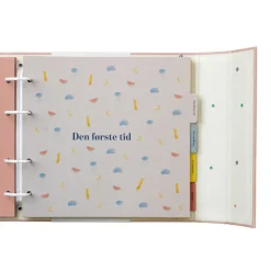 Discount Mine første år - Minder Og Gemmer - rosa Barnets Bog