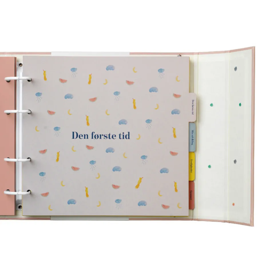 Discount Mine første år - Minder Og Gemmer - rosa Barnets Bog