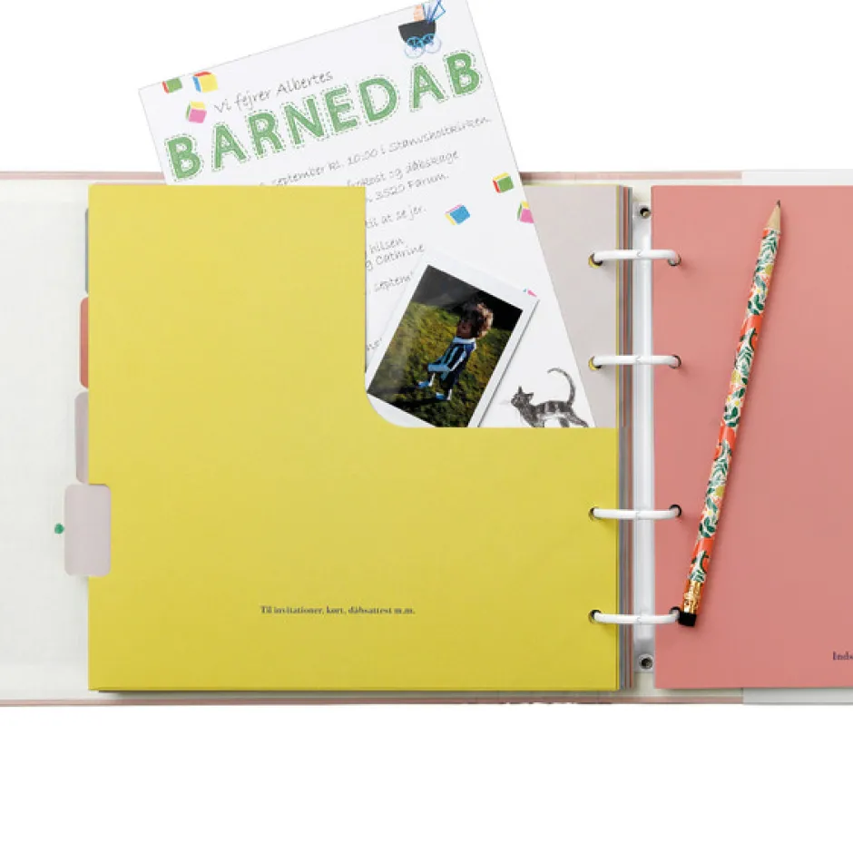 Discount Mine første år - Minder Og Gemmer - rosa Barnets Bog