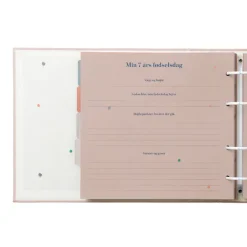 Discount Mine første år - Minder Og Gemmer - rosa Barnets Bog