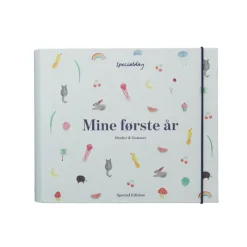 Discount Mine første år - Minder Og Gemmer - Blå Barnets Bog