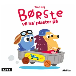 Clearance Minisjang – Børste – Børste vil ha' plaster på Papbøger