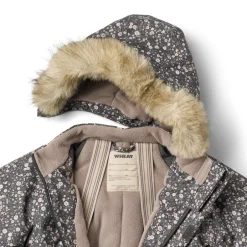 Clearance Moe Flyverdragt - Black sea open flowers Flyverdragter