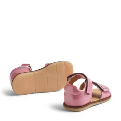 New Molli lak sandal - pink Sandaler Med Åben Tå