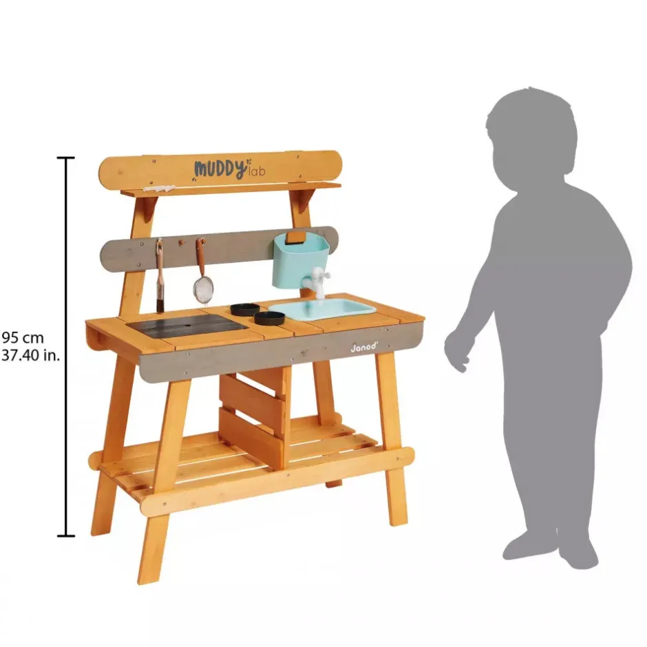 Online Muddy Lab - udekøkken Leg I Haven