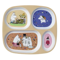 Best Mumi 4 delt tallerken Service