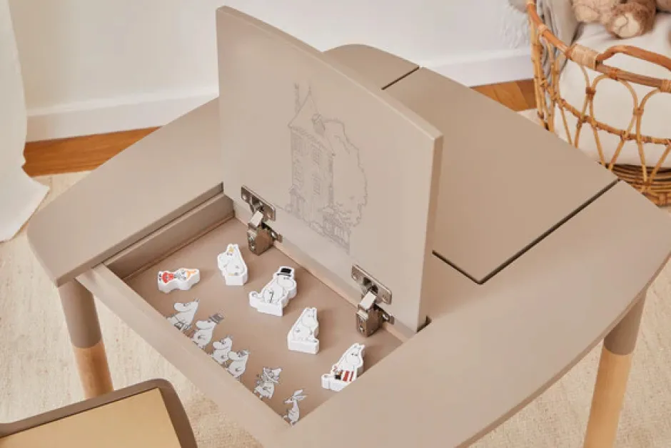 Hot Mumi Bord med Opbevaring Børn Børneborde & Stole