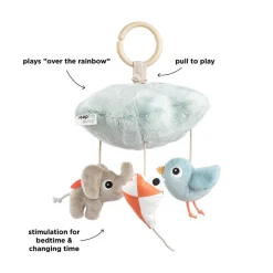 Outlet Musik mobile Playground Blå Børn Uroer|Musikuroer