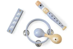 Outlet Musiksæt, blåt Musiklegetøj