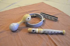 Outlet Musiksæt, blåt Musiklegetøj