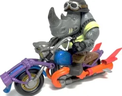 New Mutant Mayhem Rocksteady Cycle Figurer