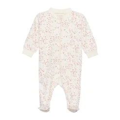 Outlet Natdragt med lynlås og fod - Misty Rose Natdragter|Heldragter M. Fod