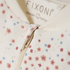 Outlet Natdragt med lynlås og fod - Misty Rose Natdragter|Heldragter M. Fod