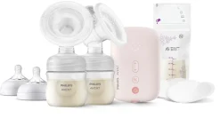 Hot Natural Motion, dobbelt elektrisk brystpumpe Brystpumper