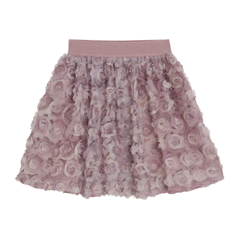 New Nederdel m. Mesh blomster - 4200 Nederdele